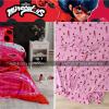Transformers Optimus Prime Super Soft Comforter and Sheet Set with Sham, 4 Piece Twin Size, (Official Licensed Product) by Franco Collectibles(Miraculous Ladybug)