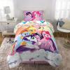 Transformers Optimus Prime Super Soft Comforter and Sheet Set with Sham, 4 Piece Twin Size, (Official Licensed Product) by Franco Collectibles(My Little Pony)