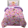 Transformers Optimus Prime Super Soft Comforter and Sheet Set with Sham, 4 Piece Twin Size, (Official Licensed Product) by Franco Collectibles(Paw Patrol Girl Skye)