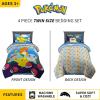 Transformers Optimus Prime Super Soft Comforter and Sheet Set with Sham, 4 Piece Twin Size, (Official Licensed Product) by Franco Collectibles(Pokemon)