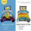 Transformers Optimus Prime Super Soft Comforter and Sheet Set with Sham, 4 Piece Twin Size, (Official Licensed Product) by Franco Collectibles(Pokemon)