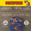 Transformers Optimus Prime Super Soft Comforter and Sheet Set with Sham, 4 Piece Twin Size, (Official Licensed Product) by Franco Collectibles(Red – Donkey Kong)