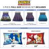 Transformers Optimus Prime Super Soft Comforter and Sheet Set with Sham, 4 Piece Twin Size, (Official Licensed Product) by Franco Collectibles(Sonic)