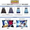 Transformers Optimus Prime Super Soft Comforter and Sheet Set with Sham, 4 Piece Twin Size, (Official Licensed Product) by Franco Collectibles(Sonic the Hedgehog)