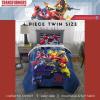 Transformers Optimus Prime Super Soft Comforter and Sheet Set with Sham, 4 Piece Twin Size, (Official Licensed Product) by Franco Collectibles(Transformers – Robot Moves)