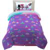 Transformers Optimus Prime Super Soft Comforter and Sheet Set with Sham, 4 Piece Twin Size, (Official Licensed Product) by Franco Collectibles(Trolls World Tour)