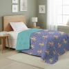Northwest Transformers Logo Quilted Blanket, Comfy Throw, Adults Boys Girls, Soft Lightweight Bedding for Bed, or Couch, 60 x 80 inches(Bingo Dance Party)