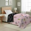 Northwest Transformers Logo Quilted Blanket, Comfy Throw, Adults Boys Girls, Soft Lightweight Bedding for Bed, or Couch, 60 x 80 inches(Dino Stars)