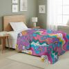 Northwest Transformers Logo Quilted Blanket, Comfy Throw, Adults Boys Girls, Soft Lightweight Bedding for Bed, or Couch, 60 x 80 inches(Furby World)