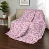 Northwest Transformers Logo Quilted Blanket, Comfy Throw, Adults Boys Girls, Soft Lightweight Bedding for Bed, or Couch, 60 x 80 inches(Hello Kitty Pink)