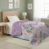 Northwest Transformers Logo Quilted Blanket, Comfy Throw, Adults Boys Girls, Soft Lightweight Bedding for Bed, or Couch, 60 x 80 inches(Pony Party)