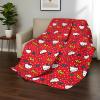 Northwest Transformers Logo Quilted Blanket, Comfy Throw, Adults Boys Girls, Soft Lightweight Bedding for Bed, or Couch, 60 x 80 inches(Rainbow Bows)
