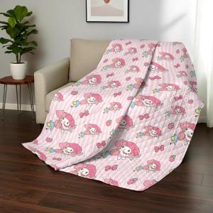 Northwest Transformers Logo Quilted Blanket, Comfy Throw, Adults Boys Girls, Soft Lightweight Bedding for Bed, or Couch, 60 x 80 inches(Stripes)