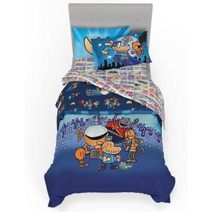 Transformers Optimus Prime Super Soft Comforter and Sheet Set with Sham, 4 Piece Twin Size, (Official Licensed Product) by Franco Collectibles(Dog Man Wild Bunch)
