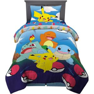 Transformers Optimus Prime Super Soft Comforter and Sheet Set with Sham, 4 Piece Twin Size, (Official Licensed Product) by Franco Collectibles(Pokemon)