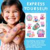 Transformers Temporary Tattoos for Kids (50 pack). Made in the USA w Certified Safe Ink. Birthday Party Supplies and Party Favors Kit. Bulk Temporary Tattoos Stickers Set for Girls and Boys.(Peppa Pig)