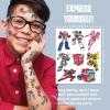 Transformers Temporary Tattoos for Kids (50 pack). Made in the USA w Certified Safe Ink. Birthday Party Supplies and Party Favors Kit. Bulk Temporary Tattoos Stickers Set for Girls and Boys.(Transformers)
