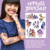 Transformers Temporary Tattoos for Kids (50 pack). Made in the USA w Certified Safe Ink. Birthday Party Supplies and Party Favors Kit. Bulk Temporary Tattoos Stickers Set for Girls and Boys.(My Little Pony)