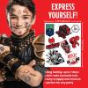 Transformers Temporary Tattoos for Kids (50 pack). Made in the USA w Certified Safe Ink. Birthday Party Supplies and Party Favors Kit. Bulk Temporary Tattoos Stickers Set for Girls and Boys.(Dungeons & Dragons)