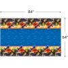 Unique Transformers Rectangular Plastic Table Cover – 54″ x 84″, 1 Pc(84″ x 54″ (Rectangular) (Pack of 2))