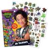 Transformers Temporary Tattoos for Kids (50 pack). Made in the USA w Certified Safe Ink. Birthday Party Supplies and Party Favors Kit. Bulk Temporary Tattoos Stickers Set for Girls and Boys.(Ninja Turtle)