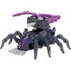Transformers CYBERWORLD Airachnid Armored Cyber Changers 4-Inch Action Figure, Quick Change to Spider Mode, Robot Toys for Boys and Girls 6 and Up