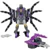 Transformers CYBERWORLD Airachnid Armored Cyber Changers 4-Inch Action Figure, Quick Change to Spider Mode, Robot Toys for Boys and Girls 6 and Up