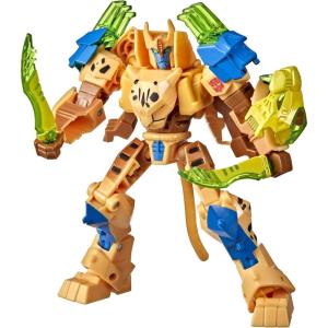 Transformers Bumblebee Cyberverse Adventures Toys Deluxe Class Cheetor Action Figure, Saber Strike Action Attack, 5-inch