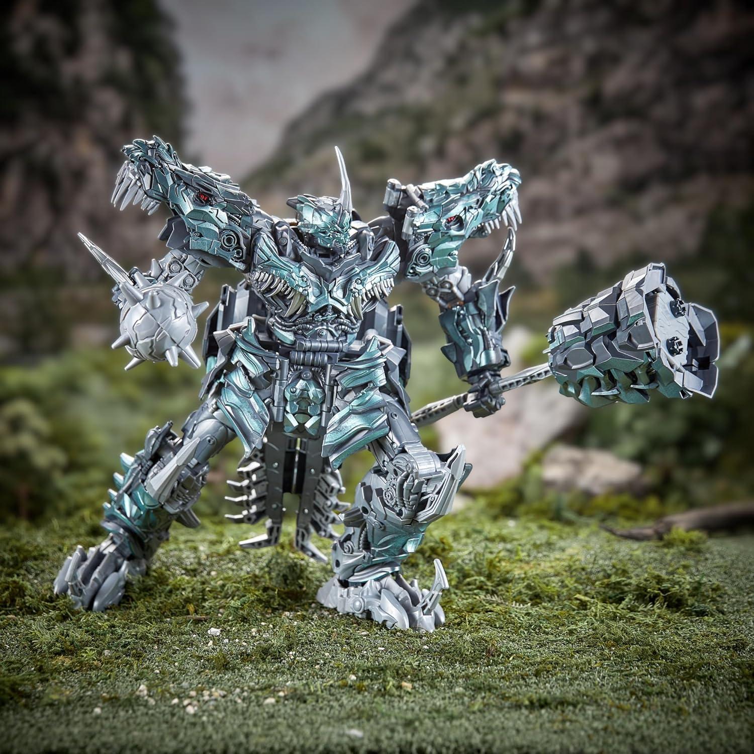 image:imageTransformers Studio Series Age of Extinction Grimlock Collectible Converting 15inch Titan Class Action Figure 15