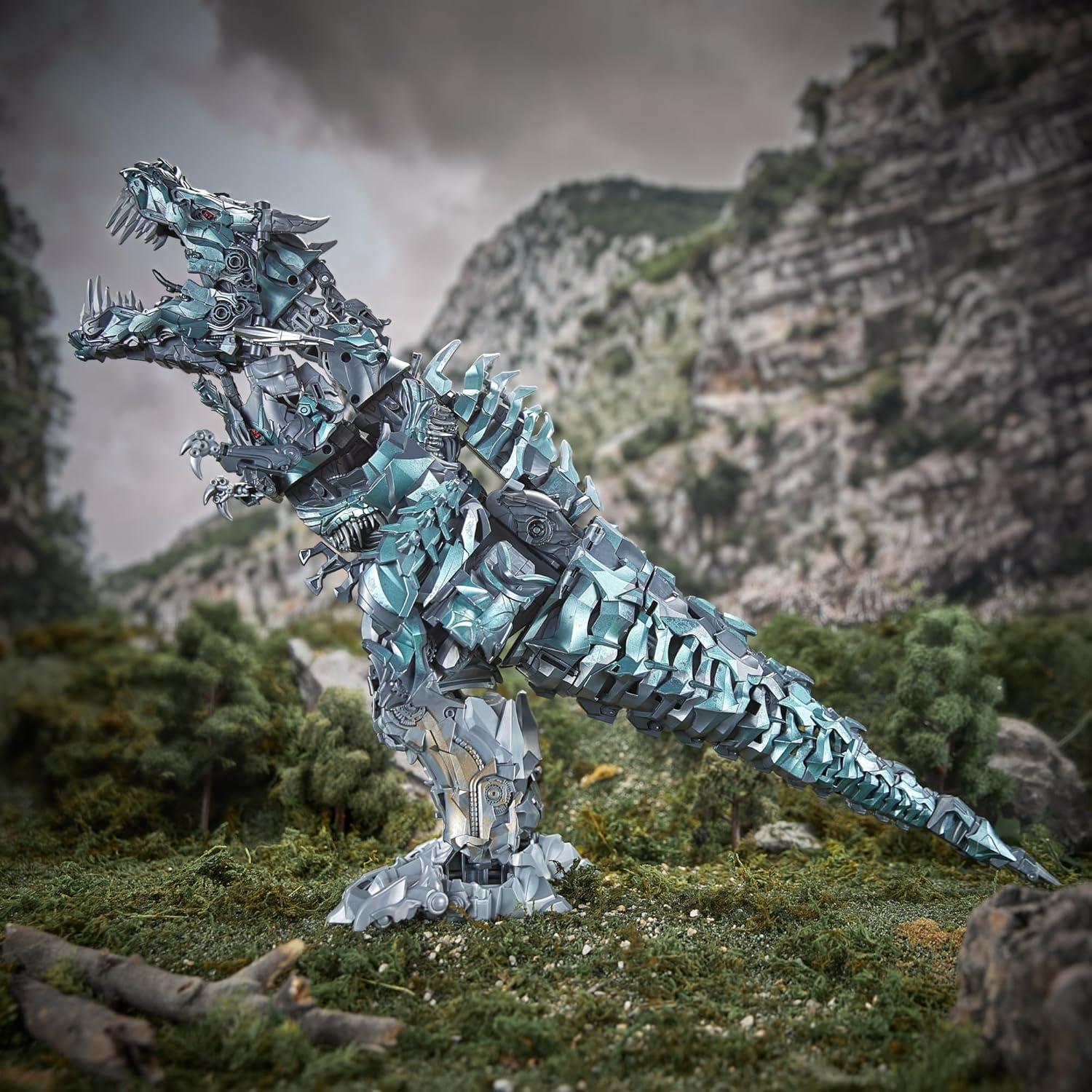 image:imageTransformers Studio Series Age of Extinction Grimlock Collectible Converting 15inch Titan Class Action Figure 15