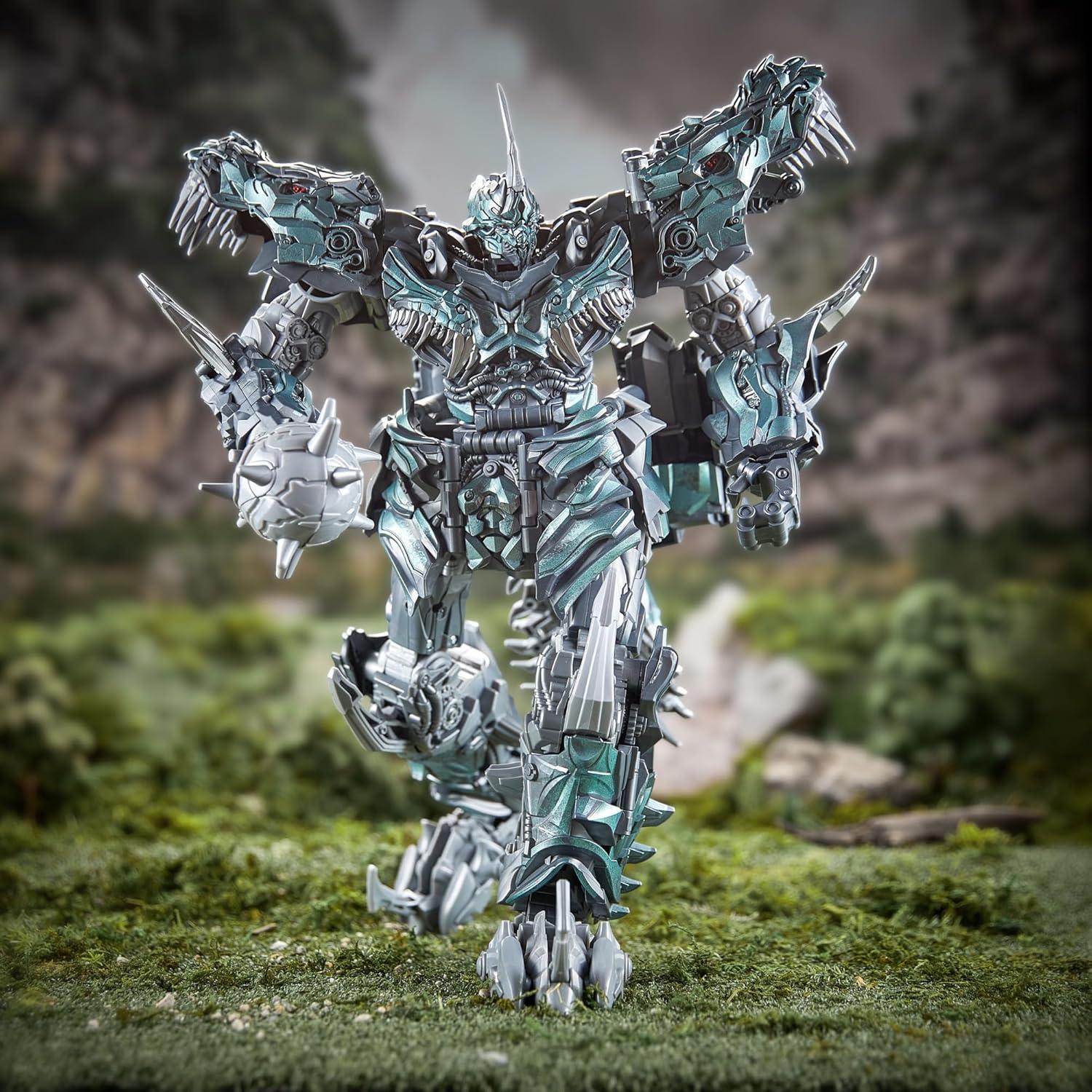 image:imageTransformers Studio Series Age of Extinction Grimlock Collectible Converting 15inch Titan Class Action Figure 15