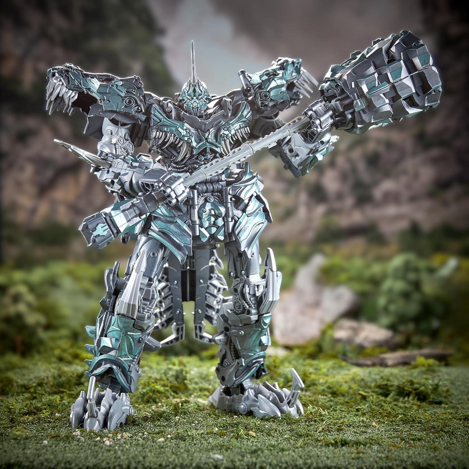 image:imageTransformers Studio Series Age of Extinction Grimlock Collectible Converting 15inch Titan Class Action Figure 15