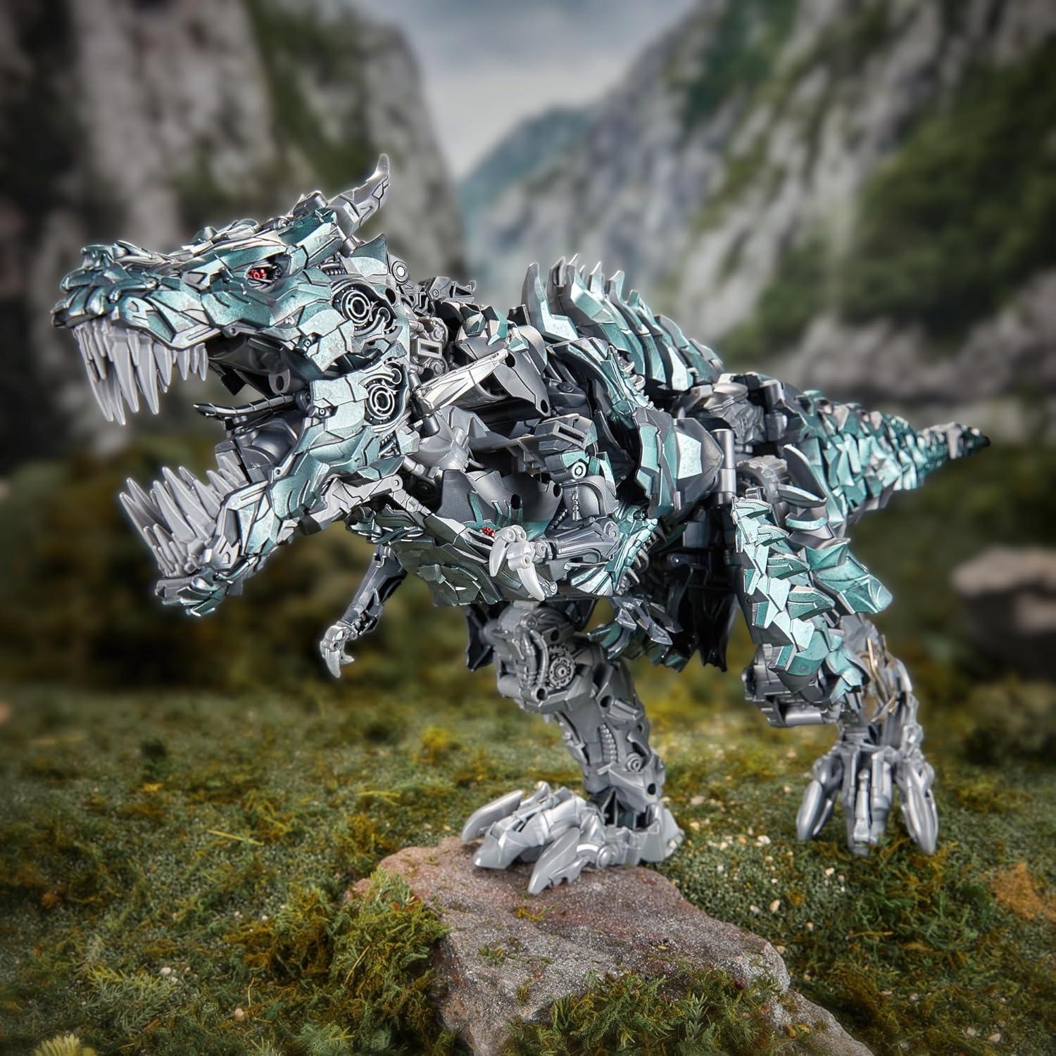 image:imageTransformers Studio Series Age of Extinction Grimlock Collectible Converting 15inch Titan Class Action Figure 15