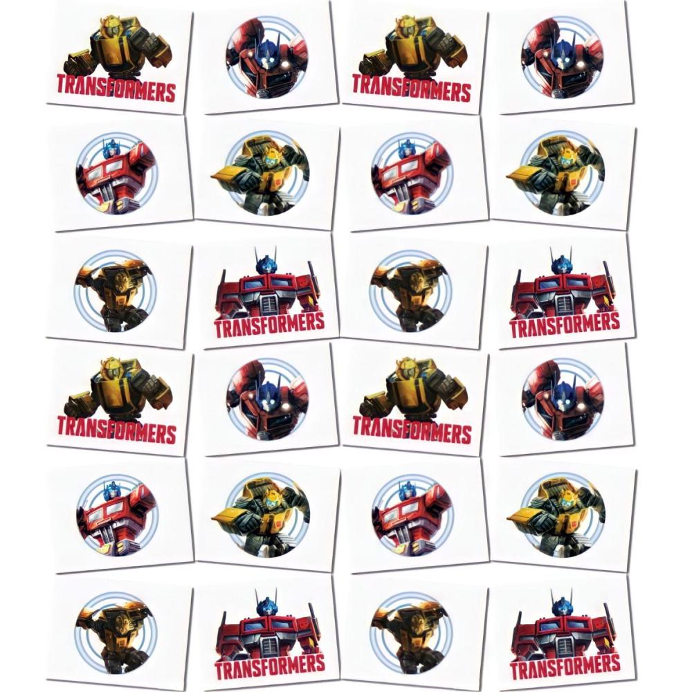 image:imageUnique Industries 265091 Transformers Tattoos 4 Piece