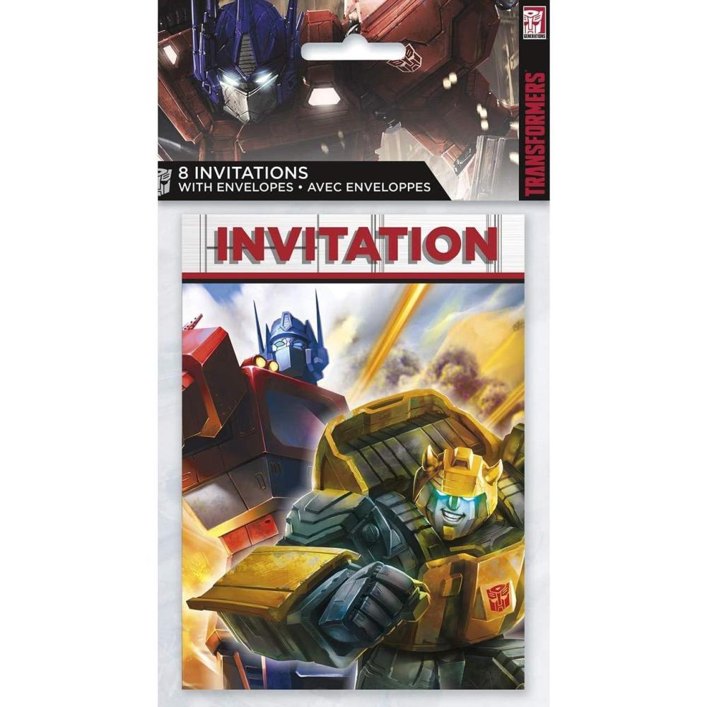 image:imageUnique Industries Transformers Invitations 8