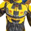 Disguise Bumblebee Toddler Costume, Official Transformers Rise of the Beasts Muscle Padded Costume and Mask, Size (2T)(Medium (3T-4T))