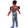 Disguise Optimus Prime Muscle Costume, Official Transformers Rise of the Beasts Costume and Mask, Medium (7-8)(Small (4-6))
