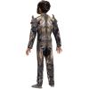 Disguise Rhinox Transformers Costume for Kids, Official Transformers Rise of the Beasts Muscle Padded Costume and Mask, Size (7-8)(Small (4-6))