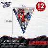 Officially Licensed Transformers Birthday Banner Pennants 2 Pack – Transformers Party Supplies