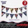 Officially Licensed Transformers Birthday Banner Pennants 2 Pack – Transformers Party Supplies