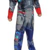 Optimus Prime Toddler Costume, Official Transformers Rise of the Beasts Muscle Padded Costume and Mask