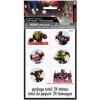 Transformers Birthday Party Supplies Bundle Pack includes 24Tattoos, 12Pencils, 1 Dinosaur Sticker sheet