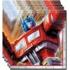 Transformers Birthday Party Supplies Bundle Set includes 8 Dessert Cake Paper Plates, 8 Lunch Paper Plates, 16 Napkins (Set for 8)