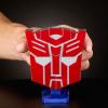 Transformers Icons Optimus Prime 6.75-Inch Voyager Class Action Figure that Converts to Autobot Logo Symbol, Display Stand, Robot Toys for Ages 8+