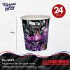 Treasures Gifted Officially Licensed Transformers Cups 24ct – 9oz Transformers Party Cups Decepticons – Transformers Birthday Party Supplies – Transformers Birthday Decorations