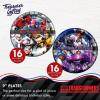 Treasures Gifted Officially Licensed Transformers Party Supplies – Serves 32 Guests – Dinnerware Starter Set Transformers Birthday Party Supplies – Transformers Party Decorations – Plates and Napkins(Serves 32)