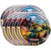Unique Transformers Birthday Party Supplies Bundle Set – Serves 24 – Includes Lunch Paper Plates – 24 Count(Medium)