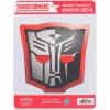 Hasbro Transformers Autobots Adhesive Vinyl Decal – Classic Autobots Sticker for Water Bottle or Laptop(Red/Black)