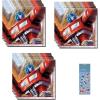 Transformers Birthday Party Supplies Bundle Pack includes 48 Lunch Napkins