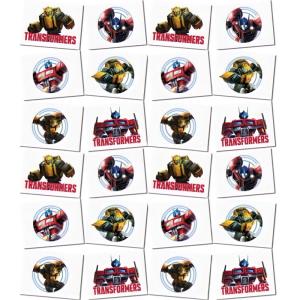 Unique Industries 265091 Transformers Tattoos – 4 Piece